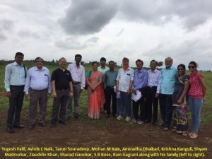 Recent visit by a LIGO-India team to a potential  LIGOIndia site ... a 7 member team with a number of district officials. Post monsoon greenery made for a picnic like atmosphere!
